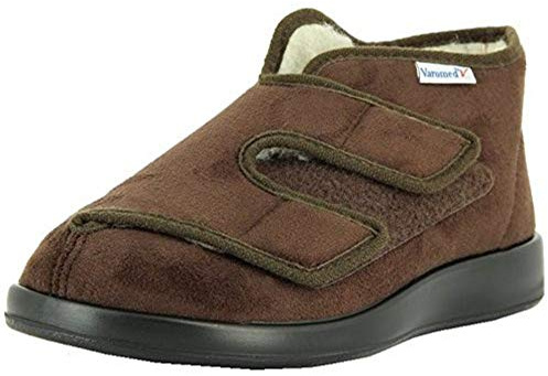 VAROMED Genua Winter Gesundheitsschuhe Damen & Herren I Mit Schurwolle warm gefütterte orthopädische Schuhe für geschwollene Füße I Made in Germany