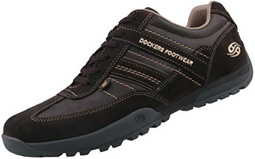 Dockers by Gerli 322530-350010, Herren Schnürhalbschuhe, Braun (chocolate), EU 42