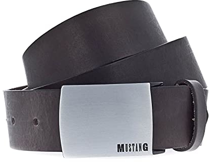 Mustang Belts Herren MG2002R02 Gürtel, Braun (Dark Brown 0691), 95 cm