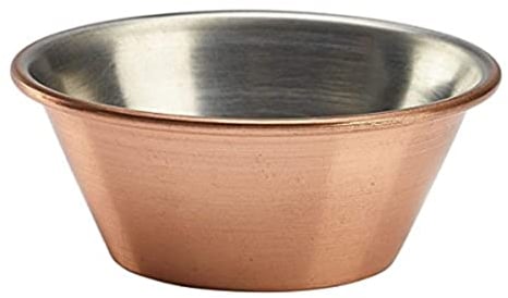 Genware NEV-RAMST115C Copper Plated Ramekin, 1.5 oz.
