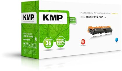 KMP Tonerkartusche passend für Brother TN246C Cyan - B-T58 - für Brother DCP 9022 CDW, HL 3142 CW, HL 3152 CDW, HL 3172 CDW, MFC 9142 CDN, MFC... etc.