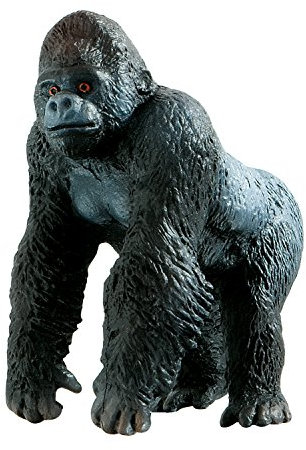 Bullyland 63699 - Spielfigur, silberrücken Gorilla, 7 cm