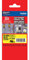 Brother TZe-S631 Labelling Tape Cassette, Black on Yellow, 12mm (W) x 8M (L), Strong Adhesive, Brother Genuine Supplies