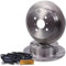 BESTPRICE Bremsenset Hinterachse inkl. Bremsscheiben Ø 269 mm Voll + Bremsbeläge hinten, Kompatibel mit TOYOTA COROLLA (_E12_), PRIUS Stufenheck (_W1_), YARIS (_P1_), YARIS VERSO (_P2_)