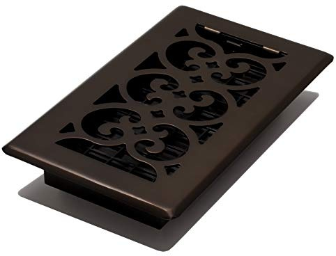 Decor Grates SPH408-RB Plaque de sol en rouleau 10 x 20 cm, finition bronze frotté