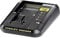 Stanley FMC692L-QW FATMAX Chargeur de Batterie 14,4V et 18V Chargement Rapide Témoin Led Intégré Compatible Gamme Robuste et Ergonomique, Noir/Jaune