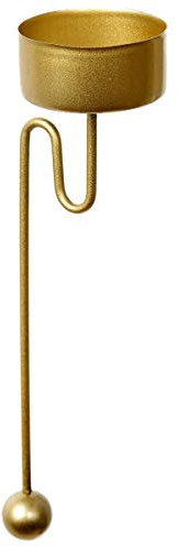 haus-der-geschenke Baumkerzenhalter Balancehalter für Teelicht in verschiedenen Sets (8er, Gold)