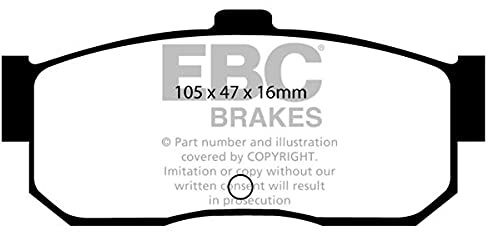 EBC Brakes DP889 Blackstuff Bremsbeläge
