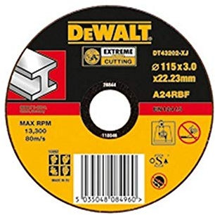 DEWALT DEWALT Trennscheibe, 125 x 22,2 x 3,0 mm, DT42310-XJ