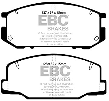 EBC Brakes DP877 Blackstuff Brake Pads