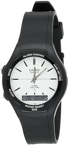 Casio Men's Digital Quartz Watch with Rubber Strap LW-200-2BVDF