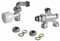 Giacomini - Grifería gas de radiador - Válvula 4 vías R438TG 1/2 x 16 - : R436IX044