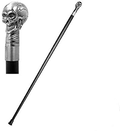 ESPA NV/SA 54472 Gehstock mit Totenkopf, 93 cm