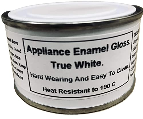 1 x 150ml White Gloss Fridge, Cooker and Appliance Enamel Paint. Heat Resistant