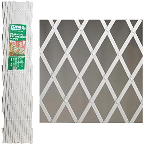 Celosia Pvc Blanca Extensible 4x1 metros.
