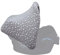 JYOKO KIDS Capot Universalle compatible avec Maxi Cosi Groupe 0+, Protection solaire pour porte-bébés, Siège auto ou poussettes, Convient à la plupart des Marques (WHITE STAR)