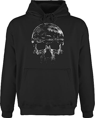 Red Skull Biker Fashion - Der Beste Männer Hoodie von #RedSkullBikerFashion - Vintage Totenkopf