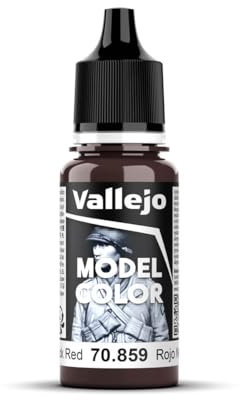 Vallejo Model Color 17 ml Acrylic Paint - Black Red/Cadmium Brown