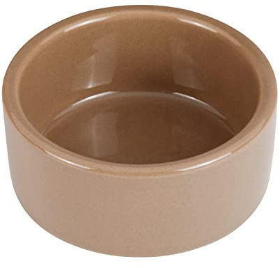 Kaytee Stoneware Ceramic Pet Hamster Bowl, Brown, 3-Inch