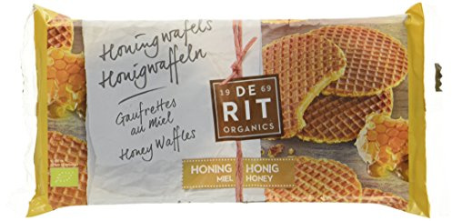 De Rit Vollkorn-Honigwaffeln, 12er Pack (12 x 175 g)