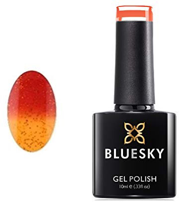 Bluesky Gel Polish Colour Changing chameleon UV/LED Gel 010 Red to Neon Orange