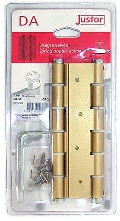 Justor - Bisagra Vaiven Oro 59 (Bl) 5913