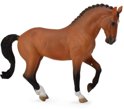 CollectA Hanoverian Mare Bay, Horse Figure | Realistic Collectable Animal Figure for Imaginative Play, Gift for Kids Age 3+