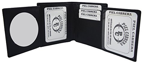 Cartera Porta Placa para Guardia Civil, Policia Local, Proteccion Civil, Seguridad Privada, Cruz Roja. Mod.802
