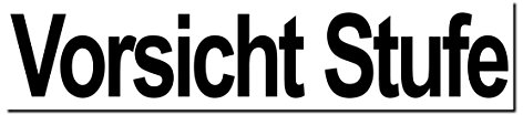 Aufkleber Sticker 20cm Achtung Vorsicht Stufe Tür Schild Hinweis Warnung (1)