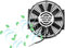 Amtrak Solar 12 Powerful Attic Exhaust Fan - USA-Made Solar Ventilator with Plug & Play Design - Whisper-Quiet Cooling for Homes, Garages, Greenhouses, RVs - Moisture Protection - (Fan Only)
