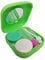 Green Mini Contact Lens Travel Kit Case - Pocket Size -