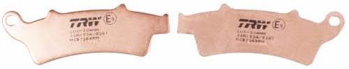 TRW MCB726SRM Sinter Maxi Scooter Brake Pad Set for Aprilia Motorcycles Scarabeo I.E. 2006 - Front Axle and Other Motorcycles