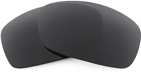 REVANT Ersatzgläser Kompatibel mit Oakley Hijinx, Polarisiert, Schwarz