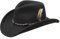 Stetson Amasa Westernhut Wollfilz Damen/Herren - Filzhut wasserabweisend - Cowboyhut Made in USA - Rodeohut Packable - Wollfilzhut Sommer/Winter - Hut schwarz XXL (62-63 cm)