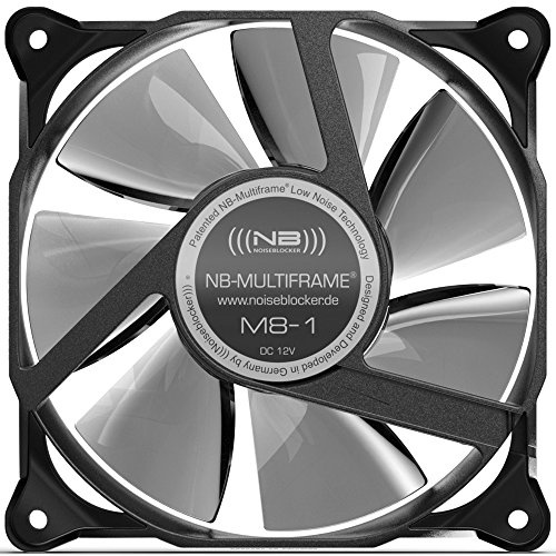 Noiseblocker M8-S1 S-Series Multiframe Gehäuse-Lüfter 80mm