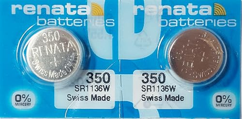 Two button 350 Renata 1.55 V Silver Oxide 105 mAh
