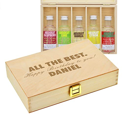 Absolut Vodka Geschenk-Collection mit Ihrer individuellen Gravur - Die kultige Geschenkidee