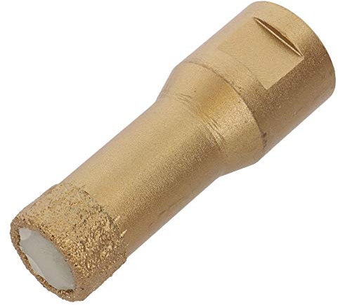PRODIAMANT Professional Tile Drill bit Tile 18 mm x M14 Diamond Drill bit Angle Grinder for Dry Drilling in fine Stoneware, Wall Tiles and Natural Stone