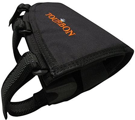 TOURBON Altura ajustable 20 años soporte para cartuchos de rifle bolsa de descanso para mejillas