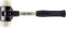 Simplex Schonhammer, Nylon; mit verstärktem Tempergussgehäuse und Fiberglasstiel | D=50 mm | 3708.050