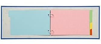 Exacompta 704E Karton-Register für Karteikarten aus starkem Colorspankarton 4-teilig 12,5 x 20 cm vollfarbig 4 Farben für Lernkartei Trennblätter Trennstreifen