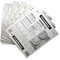 Leuchtturm 323463 Münzhüllen Numis 25, 30 Fächer für Münzen bis Ø 25 mm - 1 Euro, US Quaters, 20 Cent, 1 SFR - 5er Pack