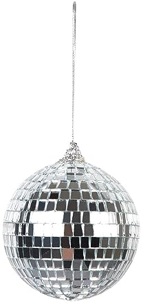 Boland - Discokugeln 6 Stück, glänzend, Durchmesser ca. 8 cm, Disco Fever, Partydekoration, Hängedeko, Dekoration für Partys oder Silvester