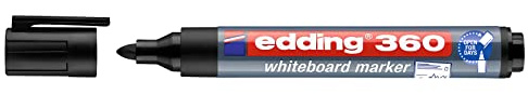 Edding 4-360001 Flip Chart Pens, Whiteboard Markers, Cases and Accessories Board Marker 1.5 - 3 mm Black
