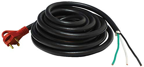 Valterra Mighty Cord A10-3025END Wohnmobil-Netzkabel, 6,3 m, EIN Ende für Harte Verkabelung