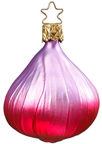 Inge-glas Christbaumschmuck Zwiebel Rot
