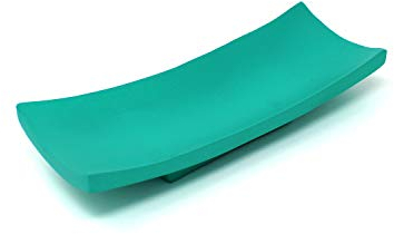 Trendy Wood & Light Schiff klein türkis Holzschale Dekoschale Holz Schale Deko (türkis)