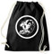 STYLETEX23 Gargamel Turnbeutel Sportbeutel, schwarz