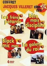 Coffret Jacques Villeret 4 DVD : Les Frères Pétard / Bête mais discipliné / Black Mic-Mac / La Galette du roi [FR Import]