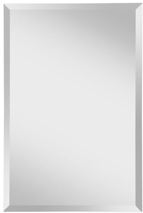 Generation Lighting MR1154 Infinity-24 Inch Rectangular Mirror, 1-Light, cETL Listed, Safety Rated for Wet Locations - Light Fixture, Aluminum Construction, All Mounting Hardware Included